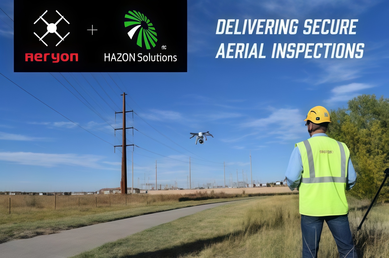 PRESS: Aeryon Partners with HAZON Solutions to Provide Next-Gen Secure Aerial Inspections
